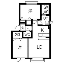 環状通東駅 徒歩17分 1階の物件間取画像